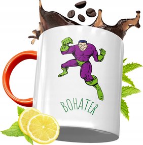 Narancssárga Bögre Gyerekeknek Gyereknapra, fényképes nyomattal