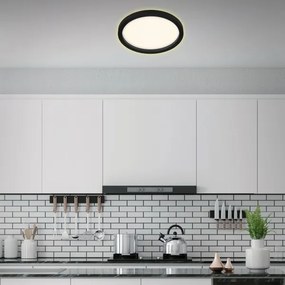 Briloner 7361-015 - LED Mennyezeti lámpa CADRE LED/18W/230V á. 29,7 cm fekete