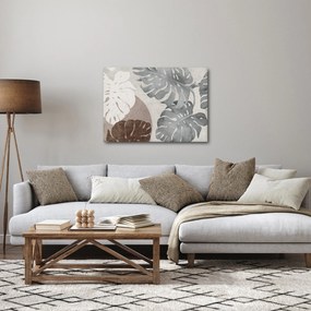 Kép - Design levelekkel (70x50 cm)