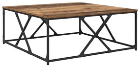 Dohányzóasztal Régi fa 100 x 100 x 40 cm Faanyag