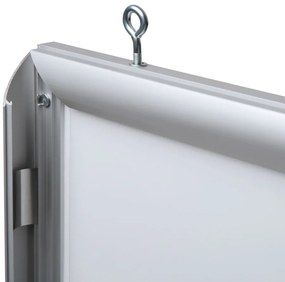 Világító LED deszka 70 x 100 cm, kétoldalas, alumínium