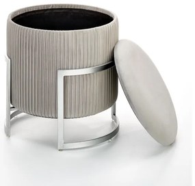 Taburet CRICKET átm. 40 cm szürke