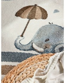Krémszínű gyerek szőnyeg 160x230 cm Walk like an Elephant Rainy Party – Villeroy&amp;Boch