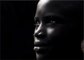 Kép - Afrikai nő (üvegen) (70x50 cm)