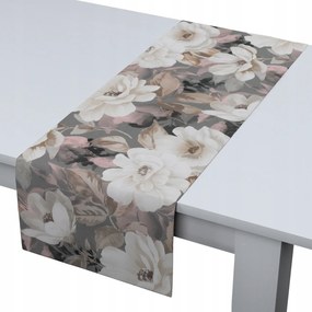 Dekoria Virágmintás futófelület szürke alapon 40x130