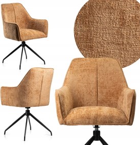 Fiori mézszínű autós szék kárpitozott étkező loft nappali