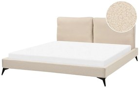 Franciaágy 180 cm Mellody (bézs) (ágyráccsal). 1081349