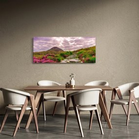 Tájkép (120x50 cm)