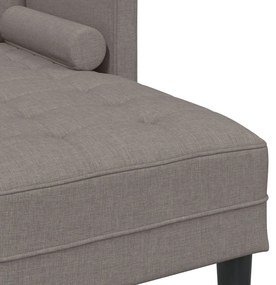 3-Fős Sarokkanapé Bézs 160 cm Szövet