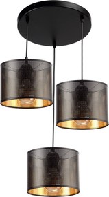 FĂŒggĆ LĂĄmpa, Mennyezeti, Ăttört BĂșra, Lyukacsos, Led E27, Arany SzĂnƱ