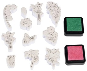 Mini nyomda készlet Fairies in the Garden - Rex London