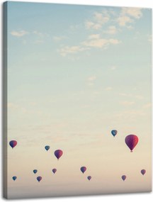 Vászonkép Ifjúsági Léggömbök Ég Természet Naplemente 30x40