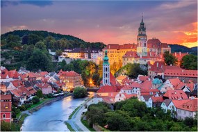 Kép - Český Krumlov (90x60 cm)