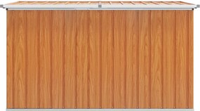 vidaXL Kültéri Tároló Doboz Horganyzott Acél 171 x 99 x 93 cm
