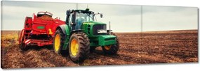 Képek 150x50 Traktor szántás mező farmer