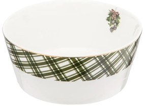 Altom Christmas Tree porcelán tál 15 cm, 600 ml