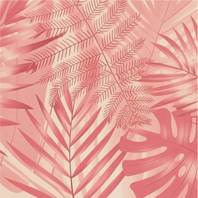 Fotótapéta Flizelin Dekoratív tapéta Trópusi levelek 250x250 Ragasztó