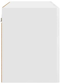 Fali konyhaszekrény 2 pcs Magas Fényű Fehér 60 x 31 x 40 cm