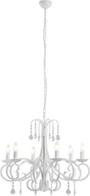 ARGON 2561 DIADEMA Kristály Csillár Fehér E14 IP20