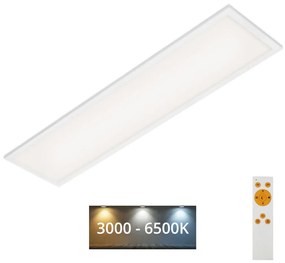 Brilo Brilo - LED Dimmelhető mennyezeti lámpa SLIM LED/24W/230V 100x25 cm + távirányító BL1217