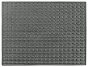 Szürke gumi edénycsepegtető alátét 40x30 cm Maxi – Wenko