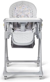 KINDERKRAFT - Gyermek etetőszék 2in1 LASTREE szürke