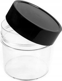 Kerek Ételtároló Tartály Ömlesztett Áru Tészta Liszt Só 1,2L Tanúsítvány