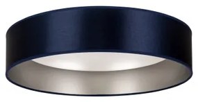 Duolla - LED Mennyezeti lámpa ROLLER LED/24W/230V átm. 45 cm kék/ezüst