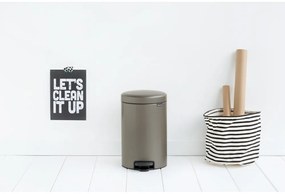 Szürke acél pedálos szemetes 12 l NewIcon – Brabantia