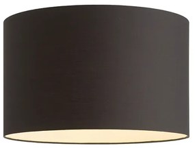 RENDL R13050 RON lámpabúra, univerzális lámpaernyő Polycotton fekete/fehér PVC