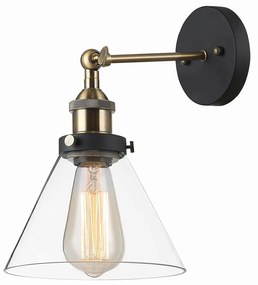 ITALUX GETAN fali lámpa arany, E27, IT-MBM-2564/1