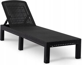 Kerti napozóágy Rattan Turista Összecsukható napozóágy Arizona ágy