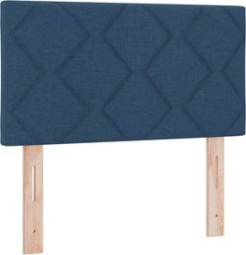 vidaXL Fejtámla Kék 180 cm szövet