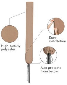 Shield Premium, védőburkolat napernyőkhöz, Ø 300 cm-ig, UV-ellenálló