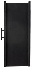 Fekete jegenyefenyő függő tálalószekrény 62x49x23 cm Lario – Bloomingville