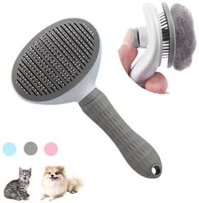 Innovatív kefe a szőr kifésülésére - PETBRUSHY - szürke