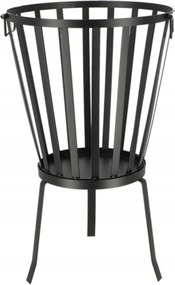 Kerti tűzrakó kosár kerek h57,5 cm Fa Kerti Tűztér