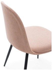 Világos rózsaszín étkezőszék szett 4 db-os Malila – Marckeric