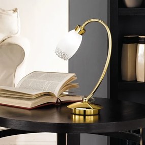 Orion - CARLA asztali lámpa 1xG9/28W/230V aranyszínű