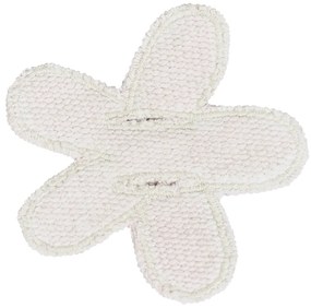 Krémszínű pamut gyerek játszószőnyeg 120x160 cm Wildflowers – Lorena Canals