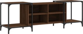 vidaXL barna tölgy színű szerelt fa TV-szekrény 153 x 37 x 50 cm