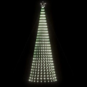 hideg fehér LED karácsonyfa 688 LED 300 cm