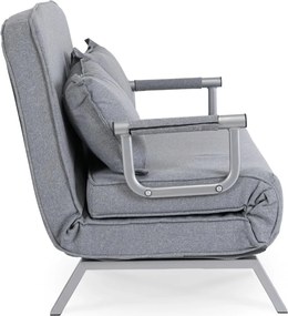 Kétszemélyes dönthető fotel szürke színben BART 2