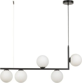 SIGMA LIGHTING 33611 ANDY Többágú Függesztett Lámpa Fehér, Fekete G9 IP20