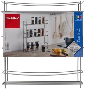 Kumino háromszintes fűszertartó polc - Metaltex