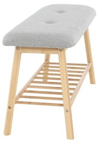 LAVIDA Typ 2 bambusz pad szürke