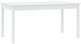 SENDI Étkezőasztal Fehér Színben 160 cm