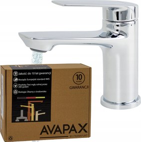 Álló mosdó csaptelep króm mosdóhoz Takarékos Avapax