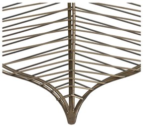 Aranyszínű függőlámpa fém búrával – Ixia