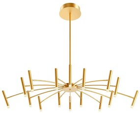 Redo 01-3450 - LED fényerőszabályozható rúdon szerelt csillár RAYEN LED/80W/230V CRI 90 arany